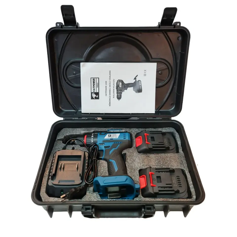 Catpower 1320 Kömürsüz Akülü Vidalama