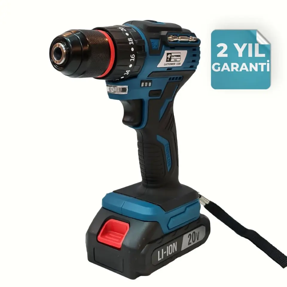 Catpower 1320 Kömürsüz Akülü Vidalama