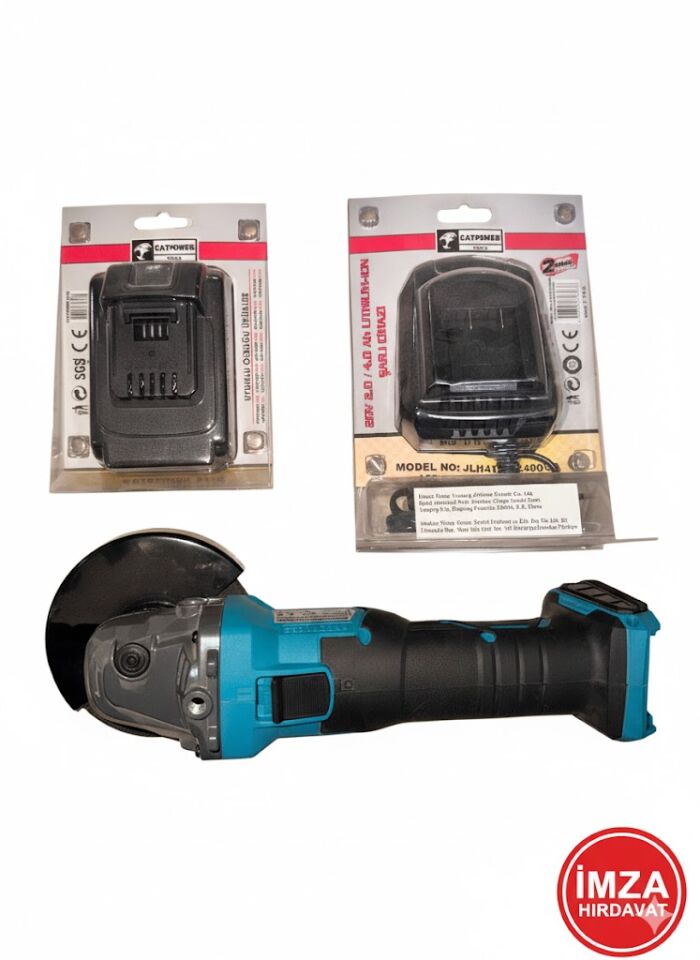 Catpower 4132 Kömürsüz Akülü Avuç Taşlama