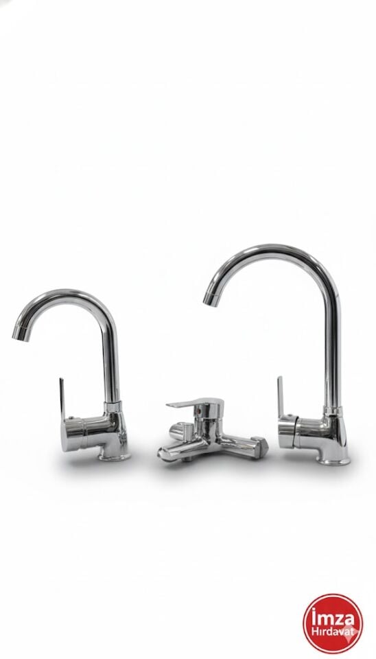 Yay Armatür Akasya 3 Lü Batarya Set